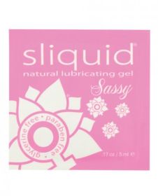 Sliquid Naturals Sassy Lubricating Gel Pillows .17oz