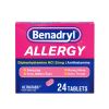 Benadryl Ultratabs Antihistamine Cold & Allergy Relief Tablets;  24 Count